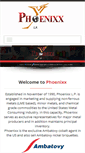 Mobile Screenshot of phoenixxintl.com